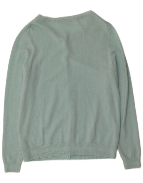 Boden Womens Cardigan Sweater UK 46 Grand Cachemire Turquoise