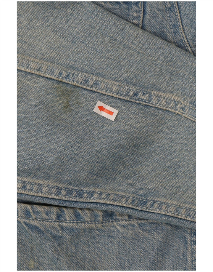 Zara Veste en jean pour homme UK 38 Bleu moyen Coton