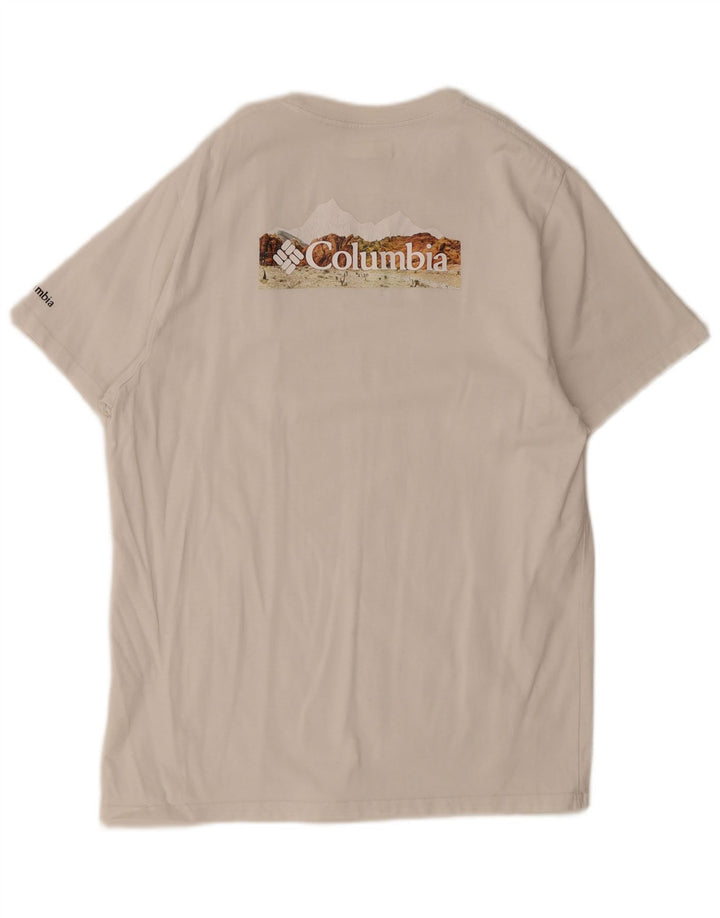 Columbia T-Shirt Graphique Homme Grand Blanc Coton