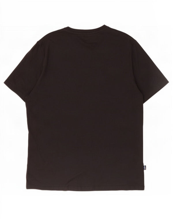 Timberland Mens Regular Fit Graphic T-Shirt Top XL Noir Coton