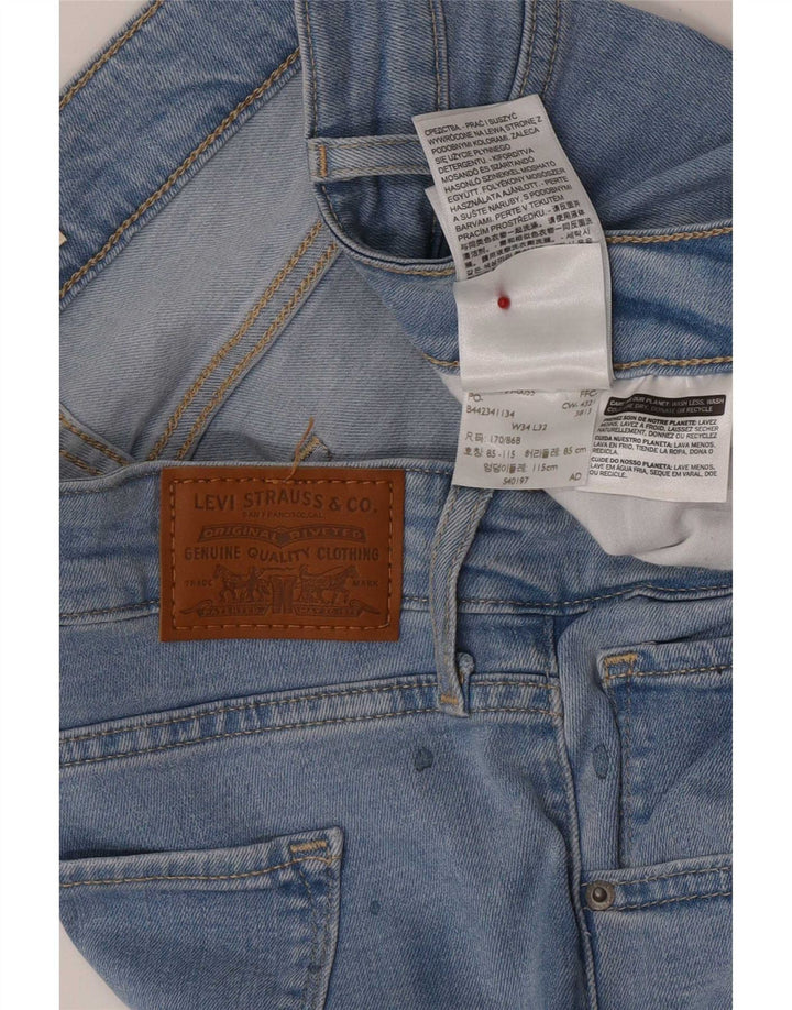 Levi's Jean Bootcut Taille Haute 725 Femme W34 L32 Bleu Lyocell