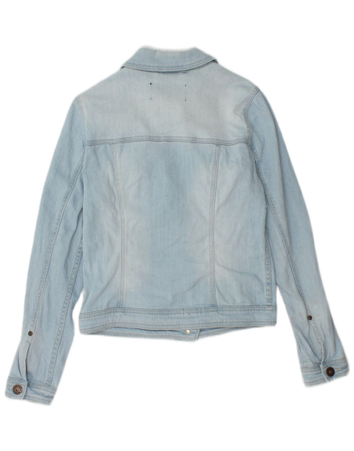ARIZONA Womens Denim Jacket UK  8 Small Blue Cotton