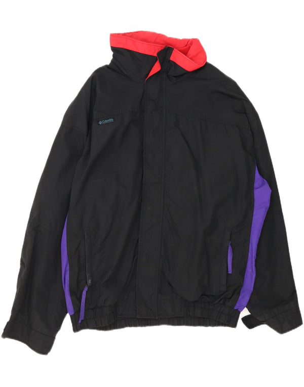 Columbia Veste Bomber Bugaboo Homme UK 40 Large Noir Colorblock Nylon
