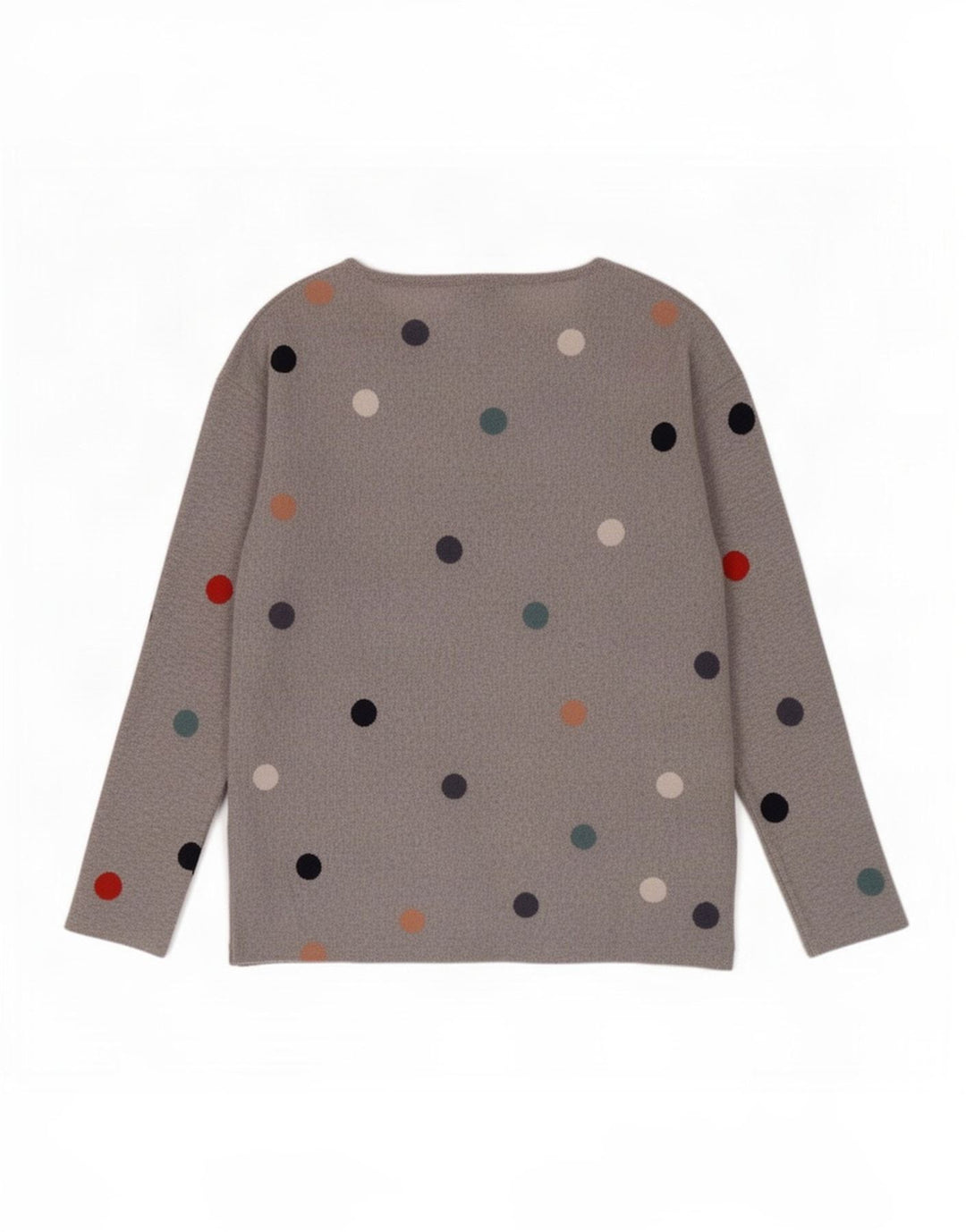 White Stuff Pull col bateau pour femme UK 10 Petit pois gris