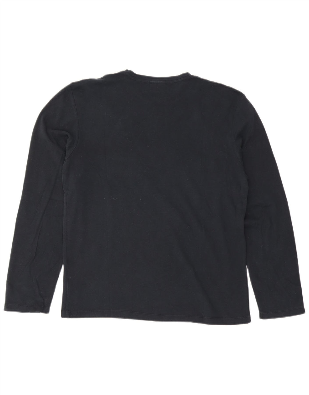 Trussardi Homme Top Manches Longues Large Bleu Marine Rayé Coton