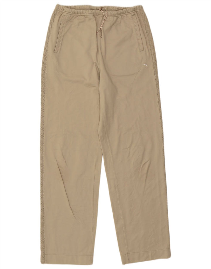 DIADORA Pantalon de survêtement pour femme UK 16 Large Beige Polyester