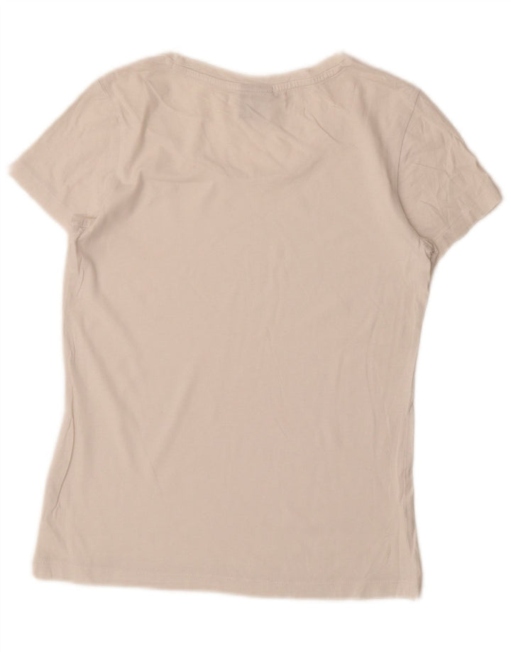 Puma T-shirt pour femme UK 10 Petit Blanc