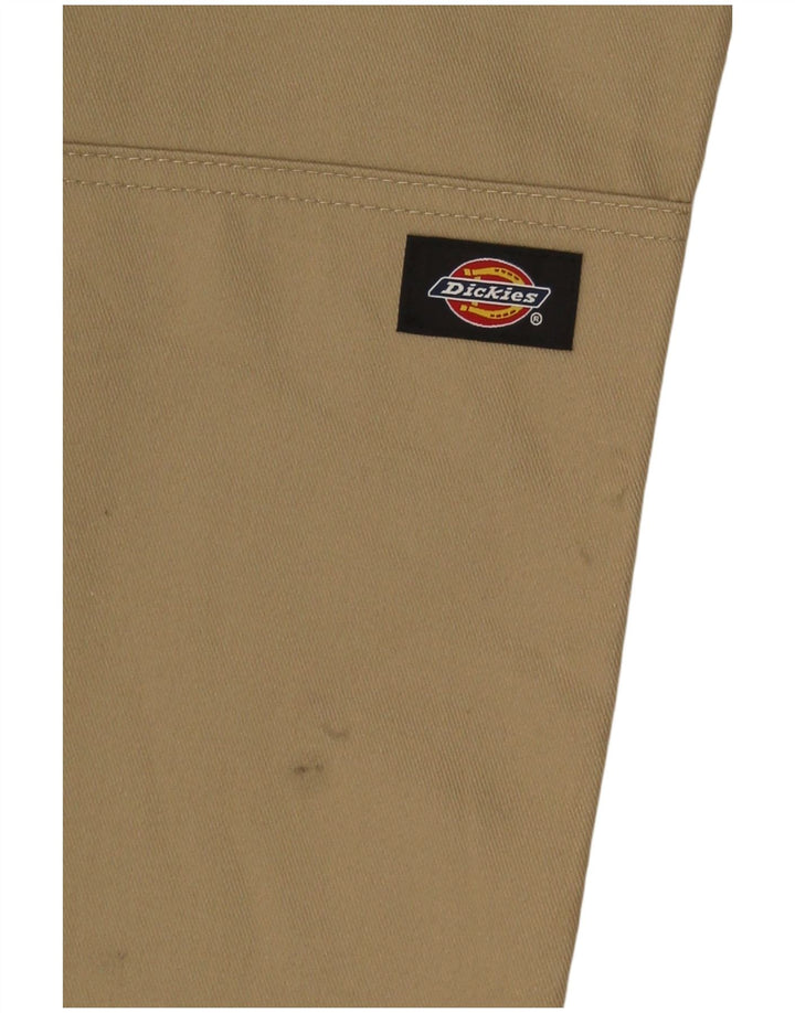 Dickies Pantalon cargo coupe ample pour homme W42 L32 Beige Polyester