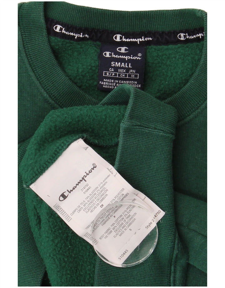 Champion Sweat-shirt pour homme en coton vert petit