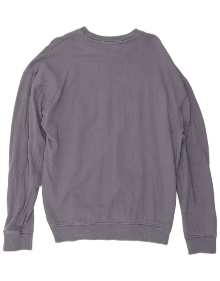 REISS Homme Sweatshirt Jumper Large Bleu Coton