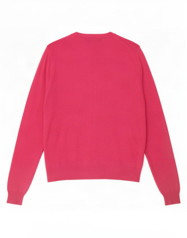 Marks & Spencer Pull Cardigan pour Femme UK 14 Grande Viscose Rose