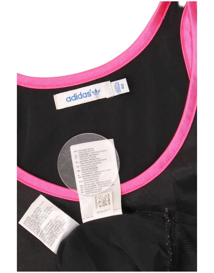 Adidas Débardeur graphique pour femme EU 40 Polyester noir moyen