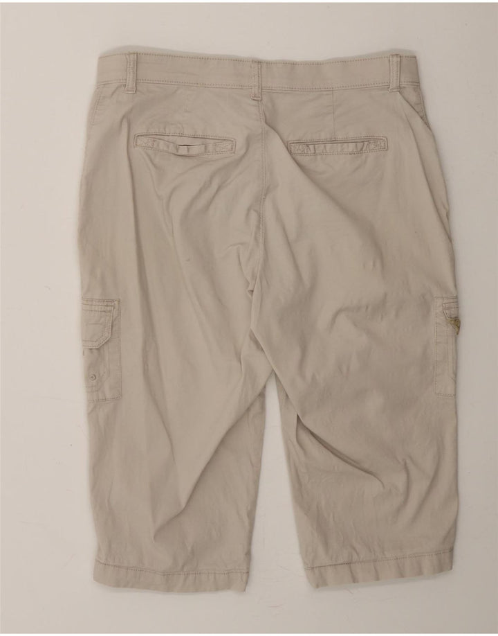 LEE Womens Petite Bermuda Shorts US 8 Medium W30  Grey Cotton Vintage Lee and Second-Hand Lee from Messina Hembry 