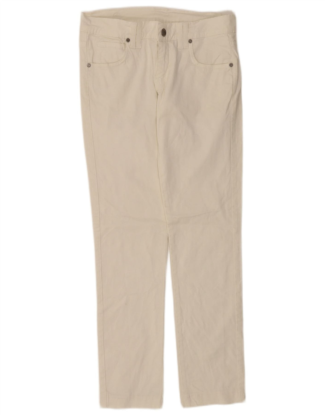 Colmar Jean Slim Femme IT 44 Moyen W30 L30 Coton Blanc