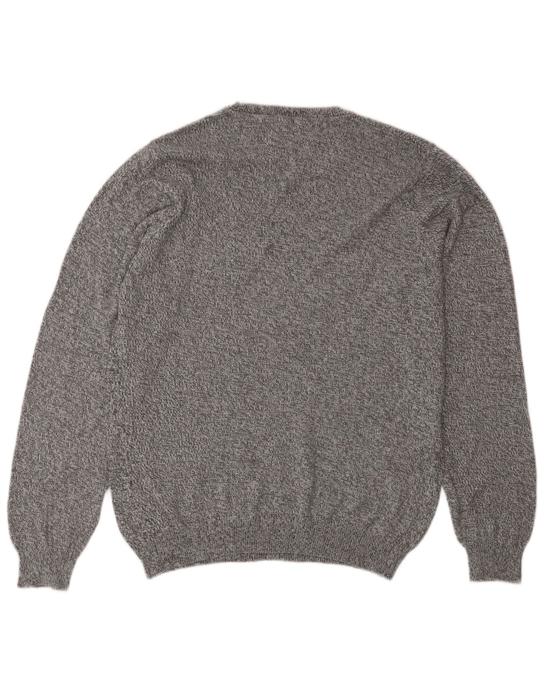 Marks & Spencer Pull à col rond pour homme Petit gris moucheté