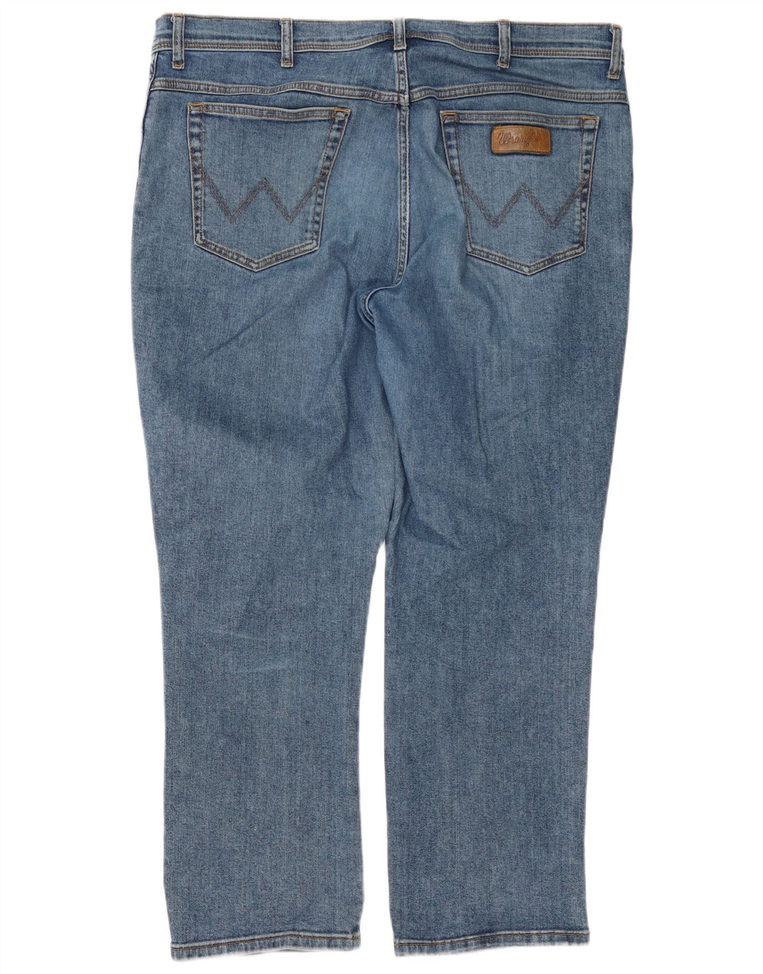 Wrangler Jean Droit Texas Homme W42 L30 Bleu Coton
