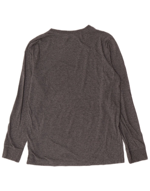 Hurley Haut graphique à manches longues pour garçon 13-14 ans XL Gris Coton