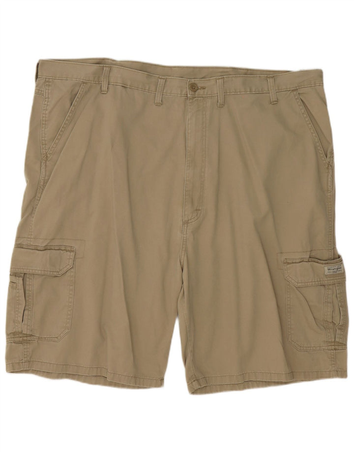 Wrangler Short Cargo Homme W46 3XL Kaki Coton