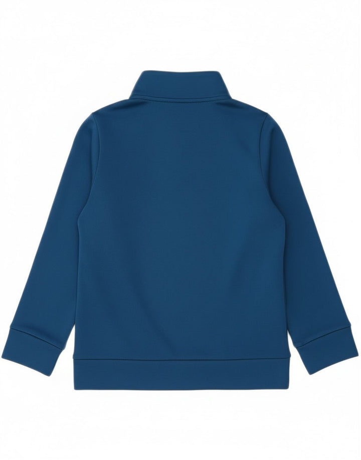 Under Armour Sweat-shirt à col zippé pour garçon 6-7 ans XS Bleu Polyester