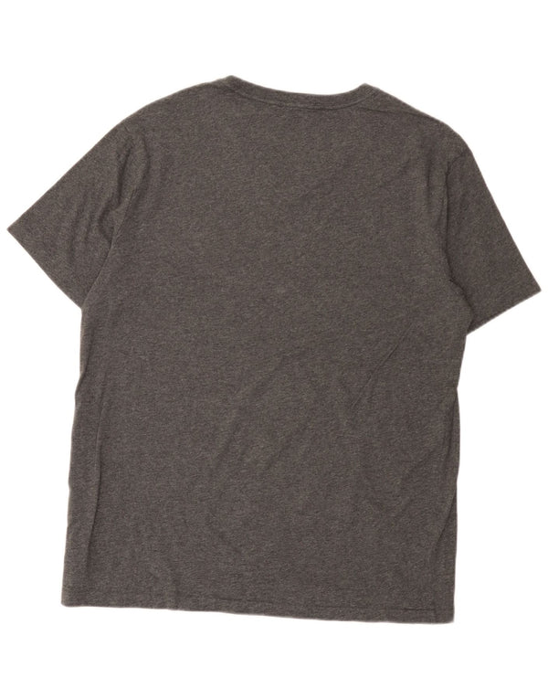 Gap T-Shirt Homme Haut Large Gris Moucheté Coton