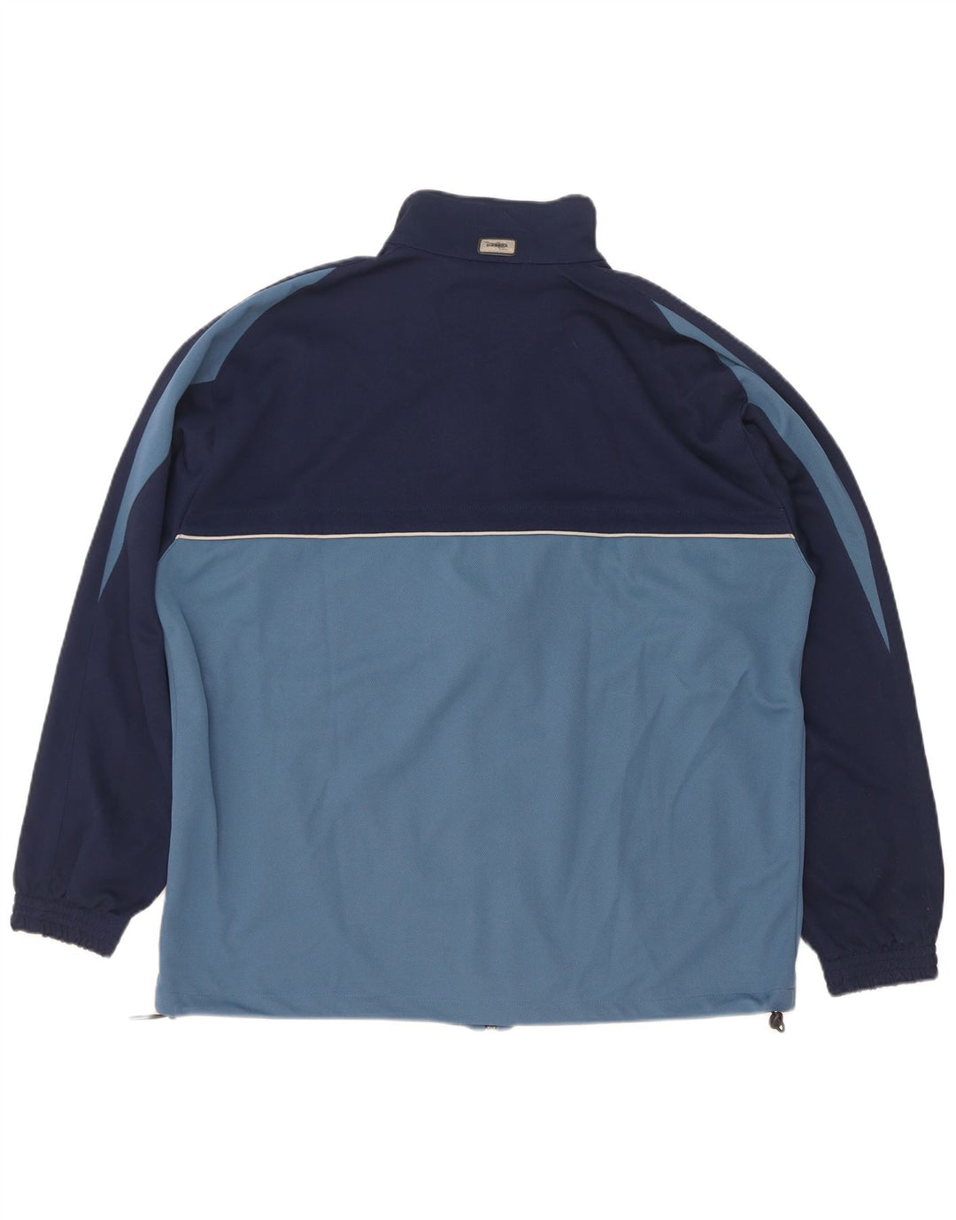 Diadora Veste de survêtement pour homme UK 40 Bleu moyen Polyester color block