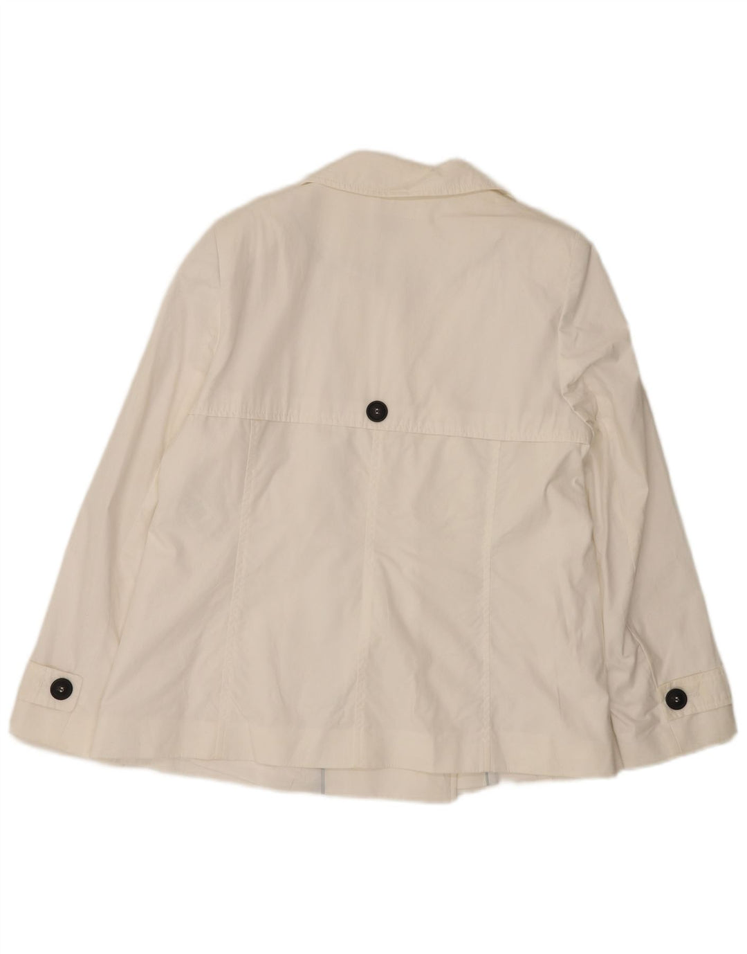 Marks & Spencer Trench court pour femme UK 16 Grand coton blanc