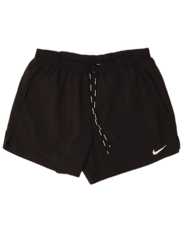 Short de sport Nike Dri Fit pour hommes, grand, noir, polyester