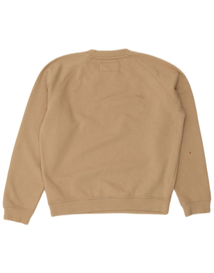 Jack Wills Sweatshirt Femme Oversized UK 8 Petit Beige Coton