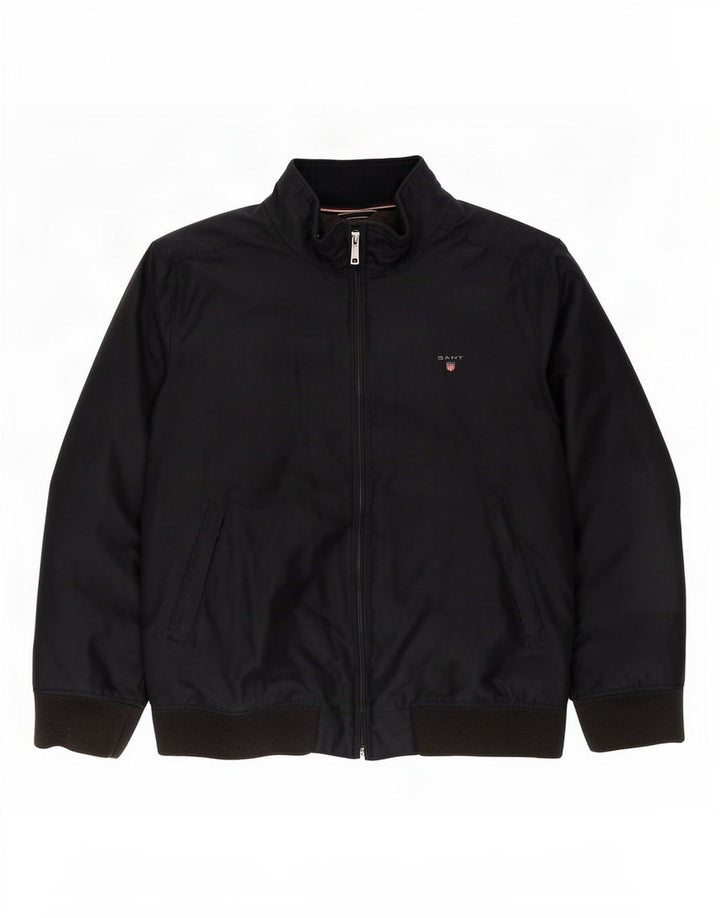 Gant Veste Bomber Homme UK 44 2XL Bleu Marine Polyester