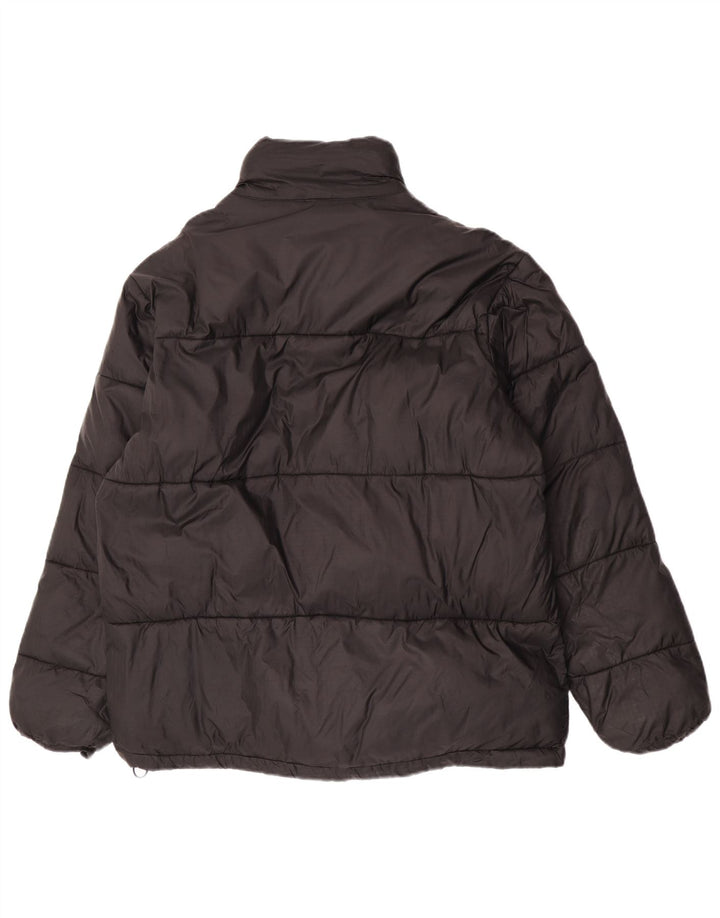 Zara Veste matelassée homme UK 38 Medium Noir Polyamide