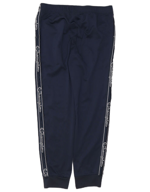 Champion Pantalon De Survêtement Graphique Joggers Homme Bleu Marine Moyen