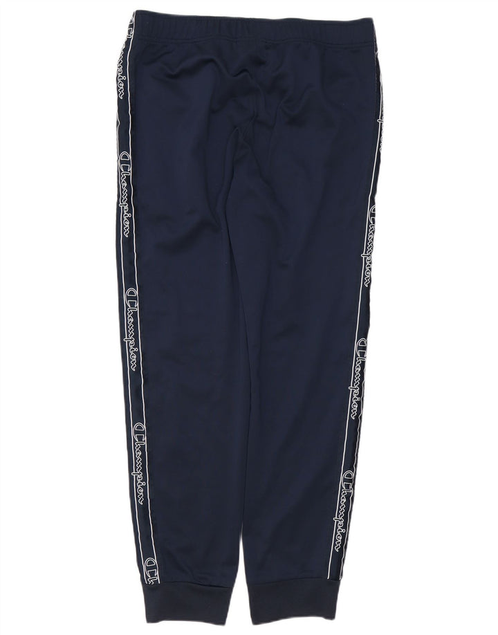 Champion Pantalon De Survêtement Graphique Joggers Homme Bleu Marine Moyen