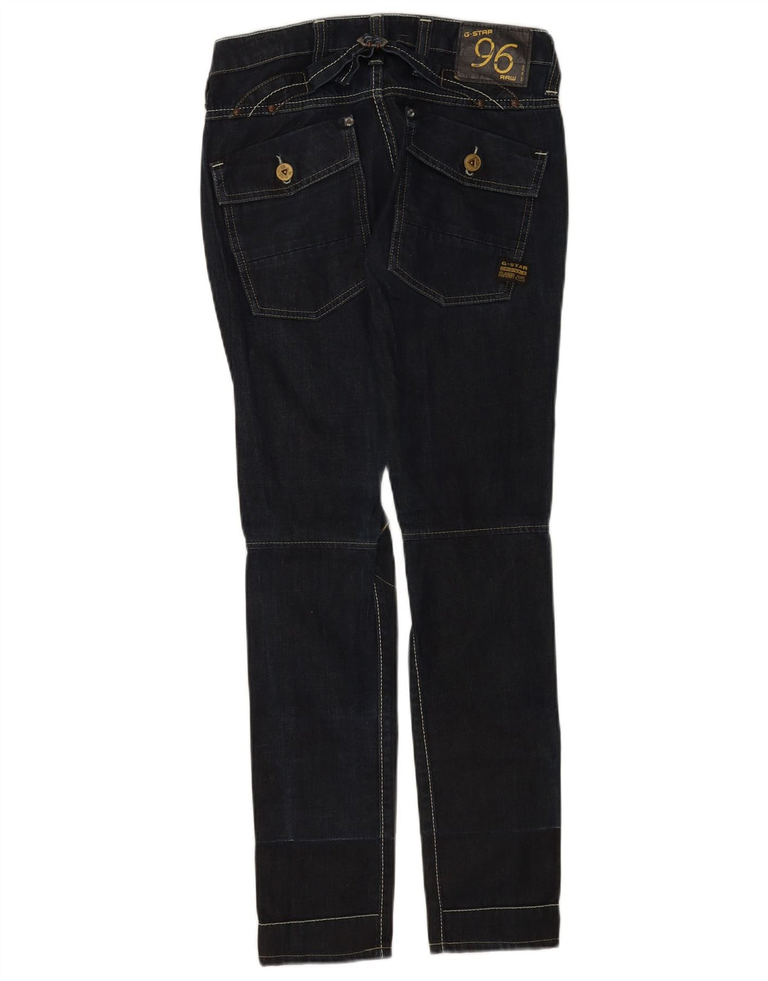 G-Star Jean Slim Femme W26 L32 Bleu Marine Coton
