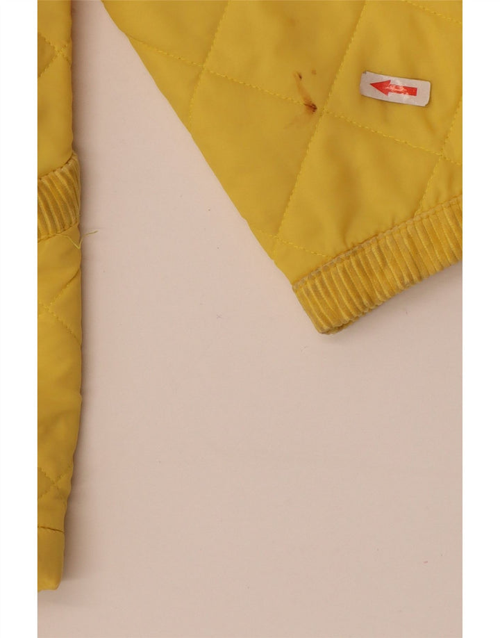 Husky Veste matelassée pour femme UK 12 Medium Jaune Polyamide