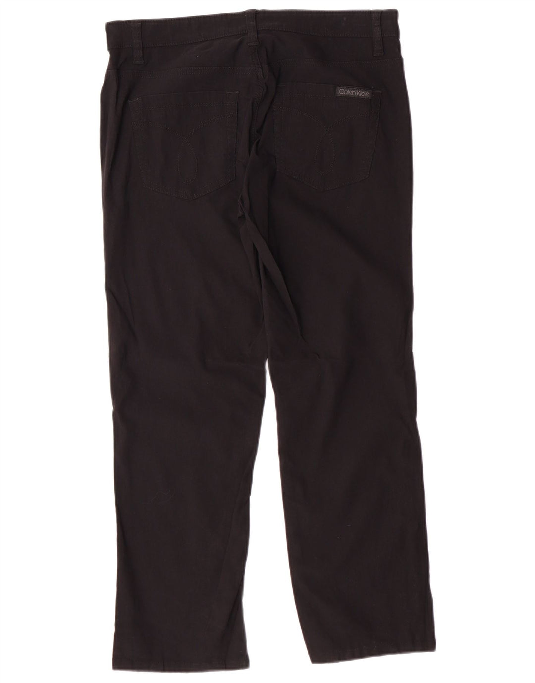 Calvin Klein Jeans Pantalon décontracté pour femme US 6 Small W32 L26 Noir Classique