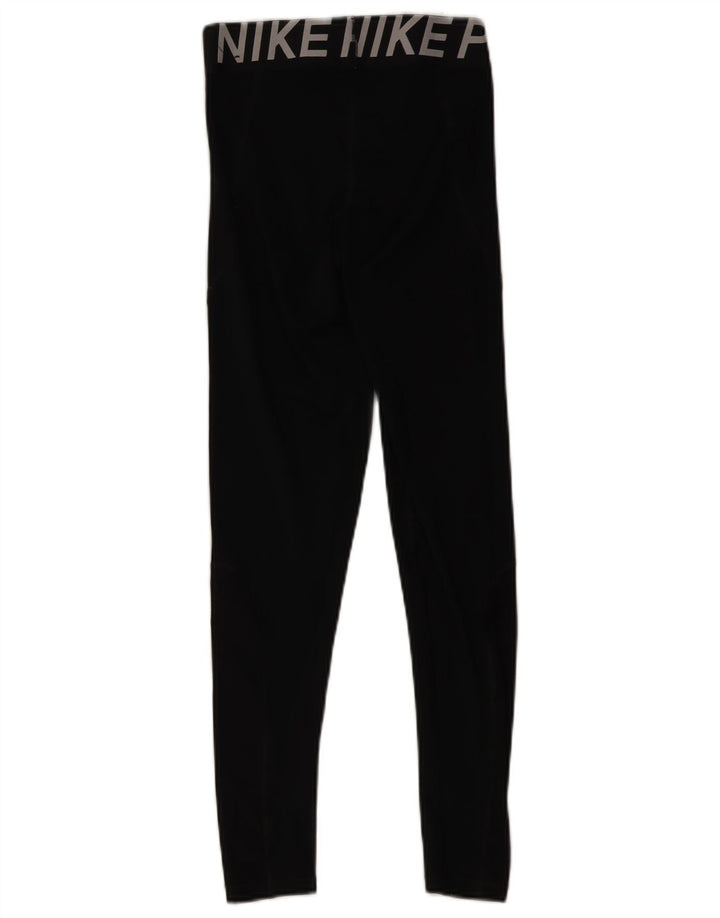 Nike Legging graphique Dri Fit pour femme UK 8 Small Noir