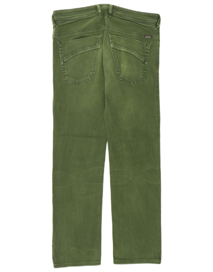 Diesel Jean Iakop Regular Slim Fuselé W30 L27 Homme Vert Coton