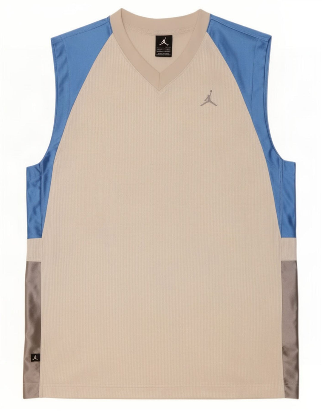 Jordan Débardeur pour homme UK 39/41 Polyester color block blanc moyen