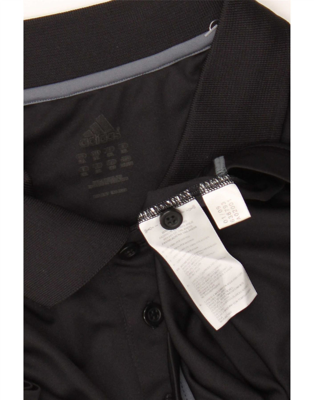 Adidas Polo Homme 2XL Noir Polyester