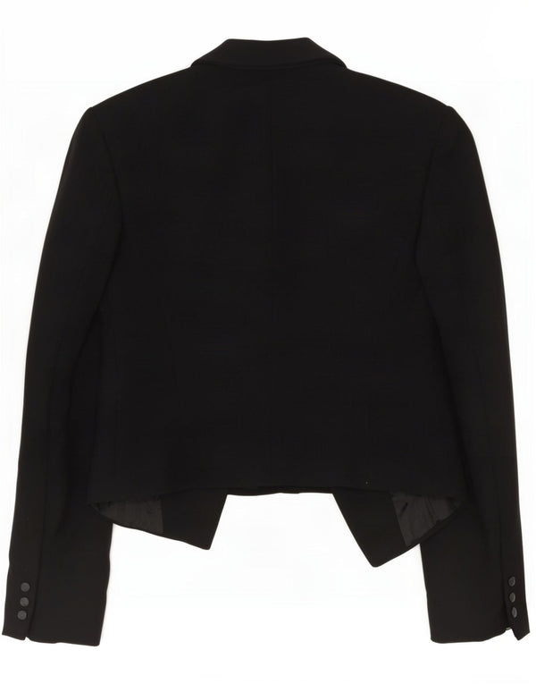 Marella Veste Boléro Femme UK 12 Moyen Noir Polyester