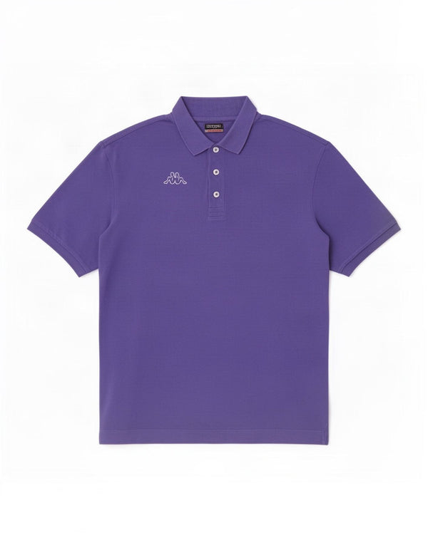 Kappa Polo Homme XL Violet Coton