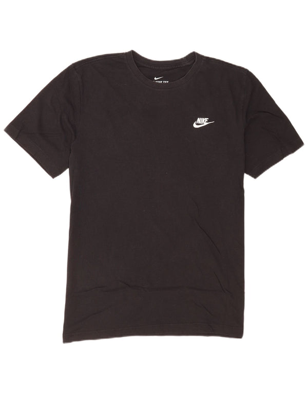 Nike T-Shirt Homme Noir Moyen Coton