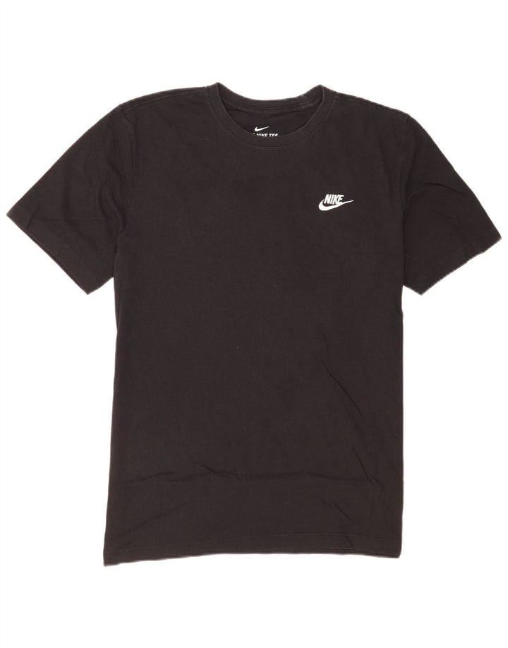 Nike T-Shirt Homme Noir Moyen Coton