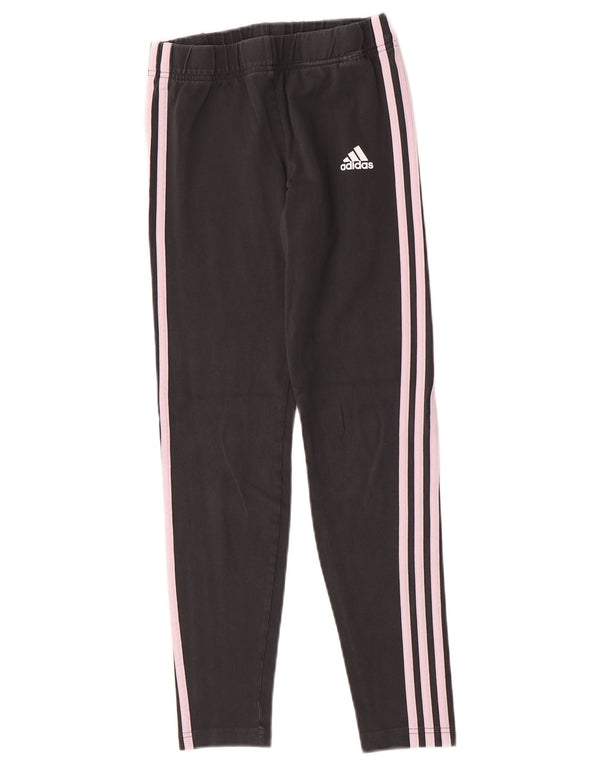 Adidas Legging Fille 14-15 ans Gris Coton
