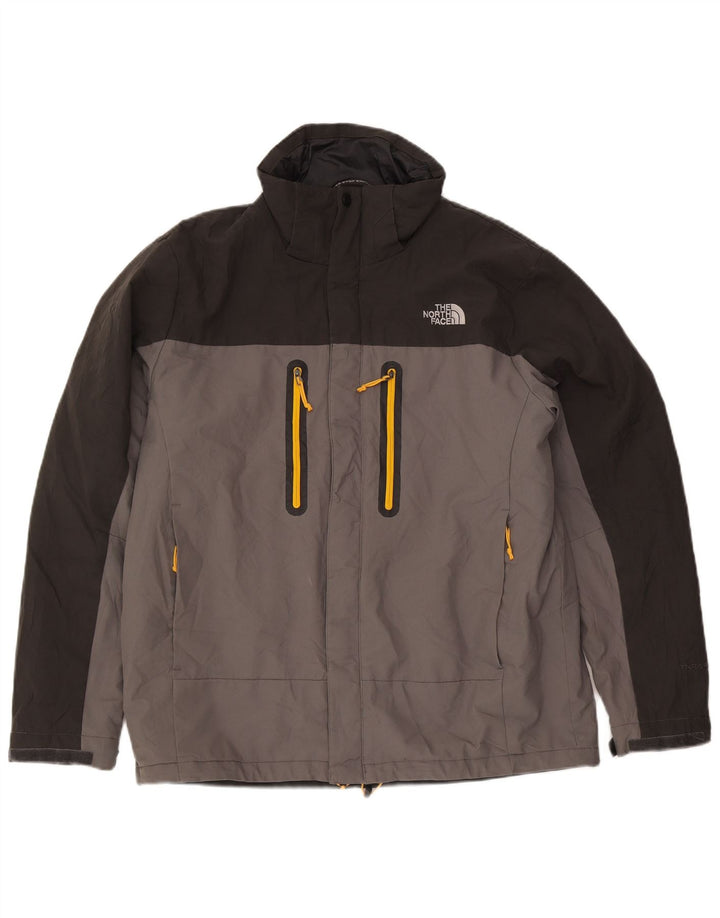 The North Face Veste coupe-vent pour homme UK 40 Large Gris Polyester