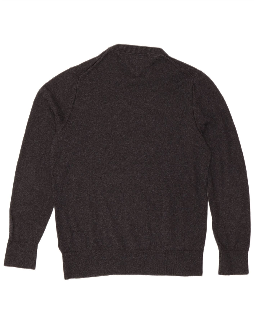Tommy Hilfiger Pull Ras du Cou Homme Gris Moyen Coton