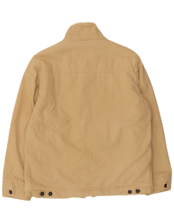 Murphy & Nye Veste bomber coupe régulière pour homme UK 40 Large Beige Coton