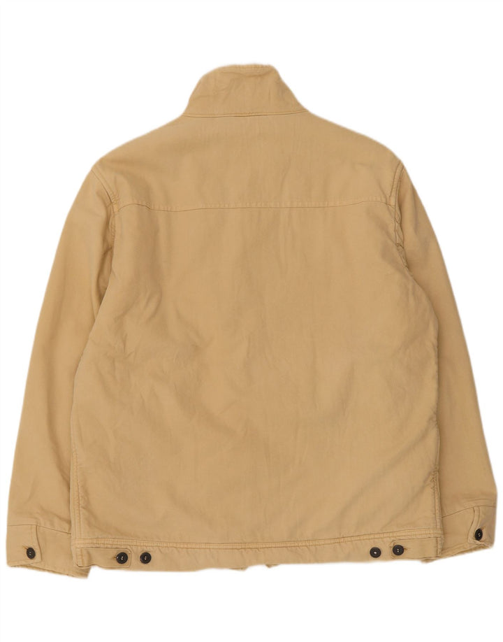 Murphy & Nye Veste bomber coupe régulière pour homme UK 40 Large Beige Coton