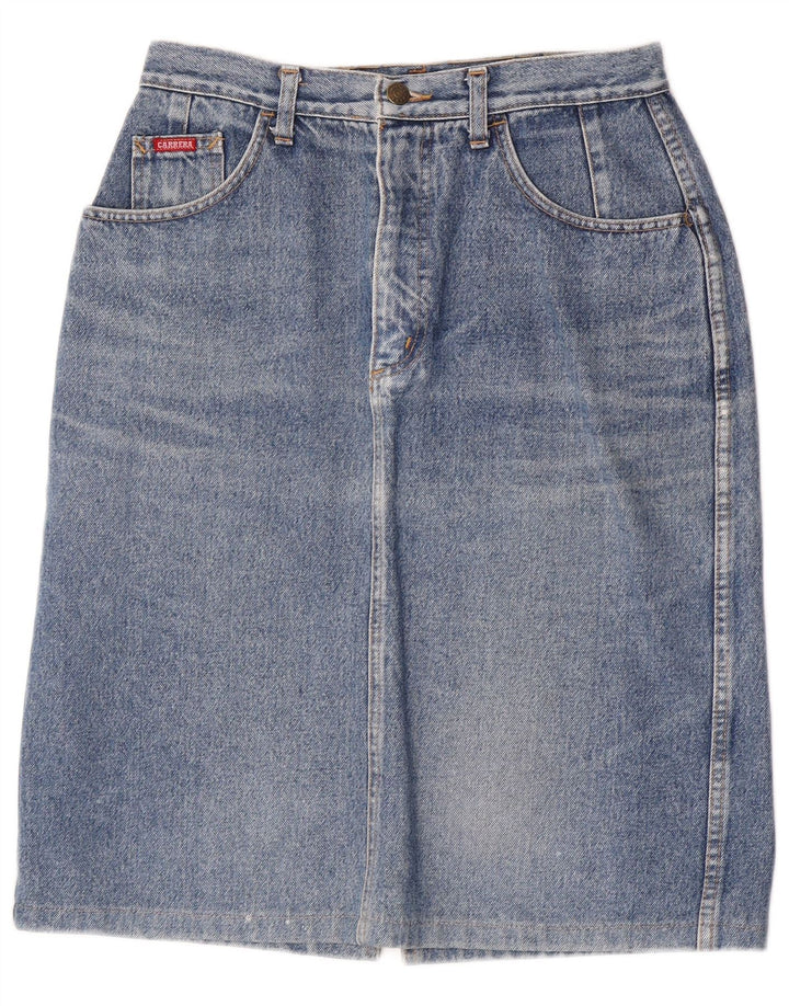 Carrera Femme Jupe En Jean W30 Bleu Moyen Coton
