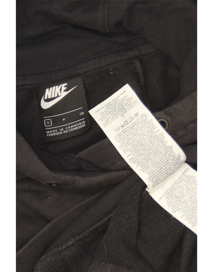 Nike Pull à capuche pour homme Petit coton noir